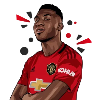 ♦️-@ManUnitedXyz, Telegram Sticker