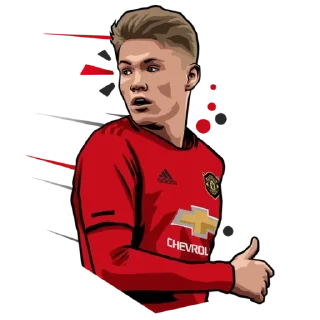 ♦️-@ManUnitedXyz, Telegram Sticker