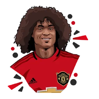 ♦️-@ManUnitedXyz, Telegram Sticker