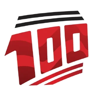 💯-@ManUnitedXyz, Telegram Sticker