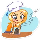 🤨-Marie, Telegram Sticker