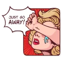 😭-Marilyn Monroe, Telegram Sticker