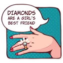 💍-Marilyn Monroe, Telegram Sticker