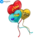 👏-عاشقانه شماره 9 - مرجان, Telegram Sticker
