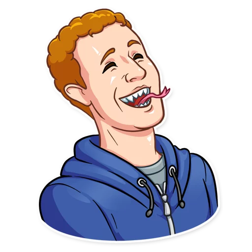 Mark Lizardberg, telegram sticker
