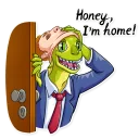 🚪-Mark Lizardberg, Telegram Sticker