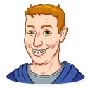 🌚-Mark Lizardberg, Telegram Sticker