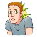 😨-Mark Lizardberg, Telegram Sticker