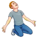 😫-Mark Lizardberg, Telegram Sticker
