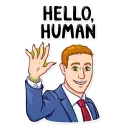 👋-Mark Lizardberg, Telegram Sticker
