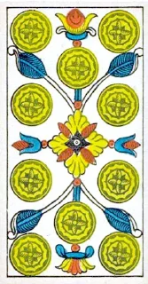 😧-Tarot of Marseilles ( )., Telegram Sticker