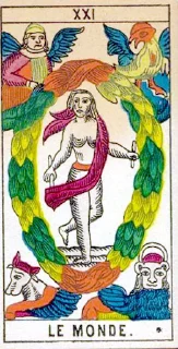 😚-Tarot of Marseilles ( )., Telegram Sticker