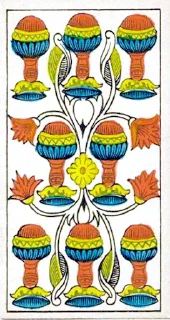 😫-Tarot of Marseilles ( )., Telegram Sticker