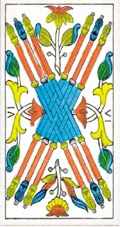 🤨-Tarot of Marseilles ( )., Telegram Sticker
