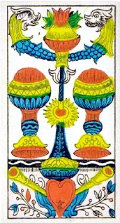 😟-Tarot of Marseilles ( )., Telegram Sticker