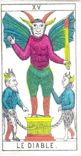 😌-Tarot of Marseilles ( )., Telegram Sticker
