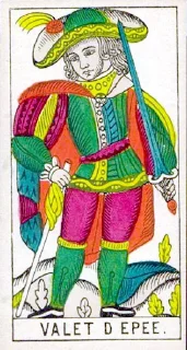 😓-Tarot of Marseilles ( )., Telegram Sticker