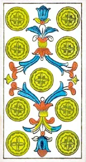 😦-Tarot of Marseilles ( )., Telegram Sticker