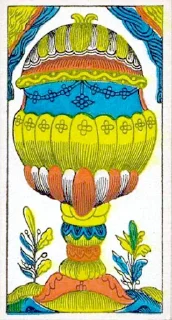 😔-Tarot of Marseilles ( )., Telegram Sticker