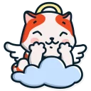 😇-Marsey the Cat, Telegram Sticker