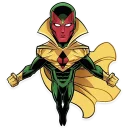 👽-Marvel and DC, Telegram Sticker