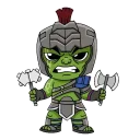 😤-Marvel and DC, Telegram Sticker