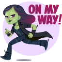 😛-Marvel and DC, Telegram Sticker