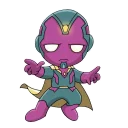 😑-Marvel and DC, Telegram Sticker