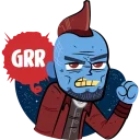 😟-Marvel and DC, Telegram Sticker