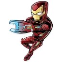 😱-Marvel and DC, Telegram Sticker