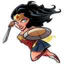 ❤-Marvel and DC, Telegram Sticker