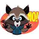 😣-Marvel and DC, Telegram Sticker