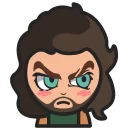 🤨-Marvel and DC, Telegram Sticker