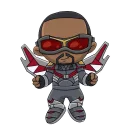 😙-Marvel and DC, Telegram Sticker