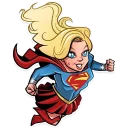 💃-Marvel and DC, Telegram Sticker