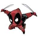 😹-Marvel and DC, Telegram Sticker
