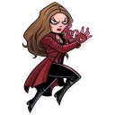 😤-Marvel and DC, Telegram Sticker