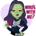 🤠-Marvel and DC, Telegram Sticker