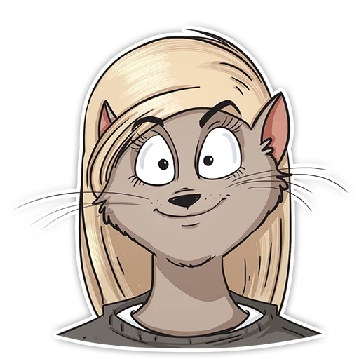 Mary (Bird Born), telegram sticker