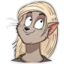 ☺️-Mary (Bird Born), Telegram Sticker