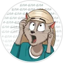 🤐-Mary (Bird Born), Telegram Sticker