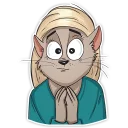 🥺-Mary (Bird Born), Telegram Sticker