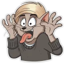 🤪-Mary (Bird Born), Telegram Sticker