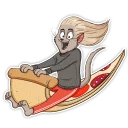 🍕-Mary (Bird Born), Telegram Sticker