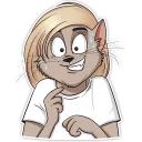 🙄-Mary (Bird Born), Telegram Sticker
