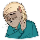 ✋-Mary (Bird Born), Telegram Sticker