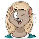 😉-Mary (Bird Born), Telegram Sticker