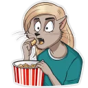 😳-Mary (Bird Born), Telegram Sticker