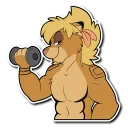 💪-Maz, Telegram Sticker