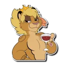 🍷-Maz, Telegram Sticker